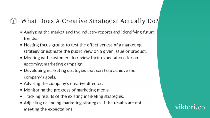 creative strategist benefits
