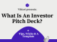 what is an investor pitch deck